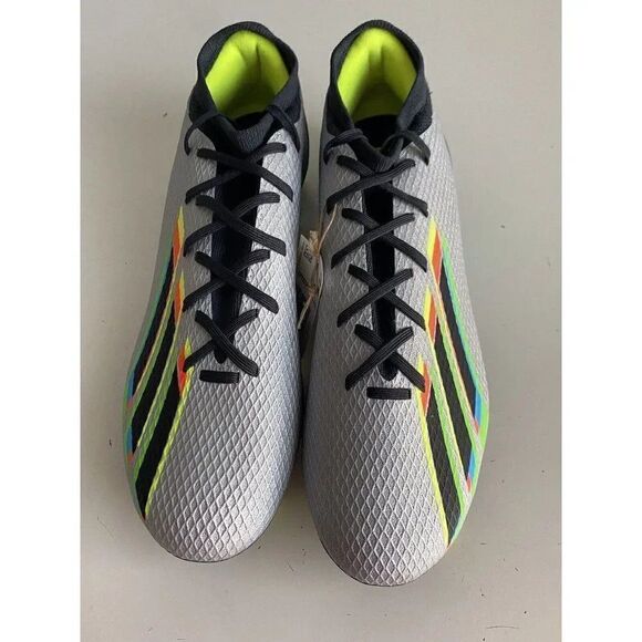 ADIDAS X SPEEDPORTAL.3 FG SOCCER CLEATS SHOES SILVER GW8454 Men’s Sz 13 - Picture 2 of 11